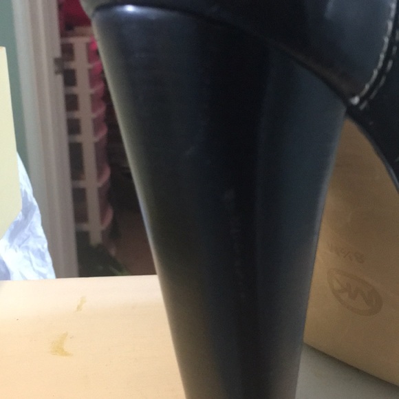 MICHAEL MICHAEL KORS BLACK Leather QUARTER STRAP - Picture 6 of 8